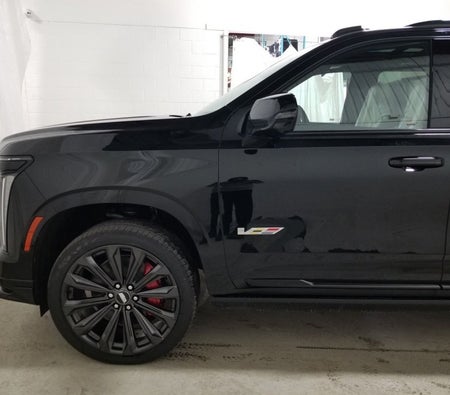 Black Cadillac Escalade 2025