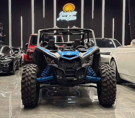 Blue Can-am Maverick X3 2024