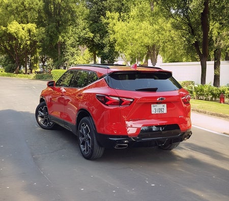 Red Chevrolet Blazer RS 2019