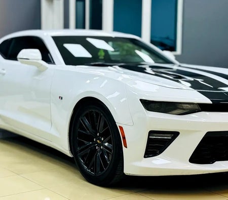 White Chevrolet Camaro SS 2018