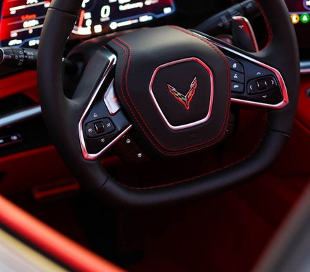 Rosso Chevrolet Corvette C8 Stingray Convertible 2023 Rosso Chevrolet Corvette C8 Stingray Convertible 2023