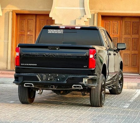 أسود شيفروليه Silverado 1500 LT 2019