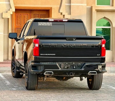 أسود شيفروليه Silverado 1500 LT 2019