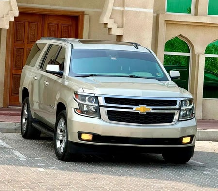 ذهبي شيفروليه Suburban LTZ 2015