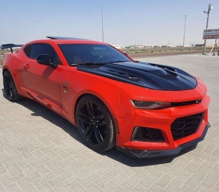 Red Chevrolet Camaro 2017