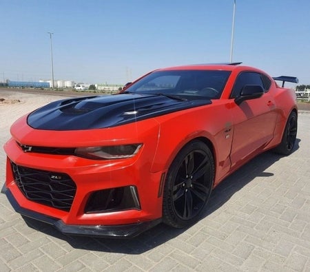Red Chevrolet Camaro 2017