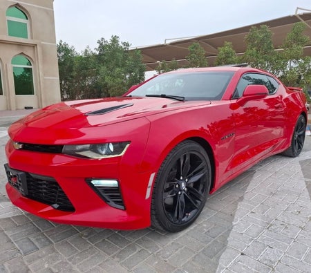 Red Chevrolet Camaro 2018