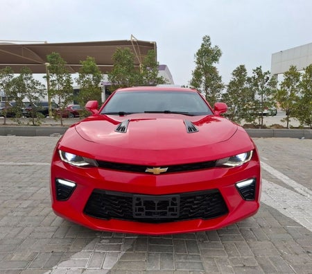 Red Chevrolet Camaro 2018