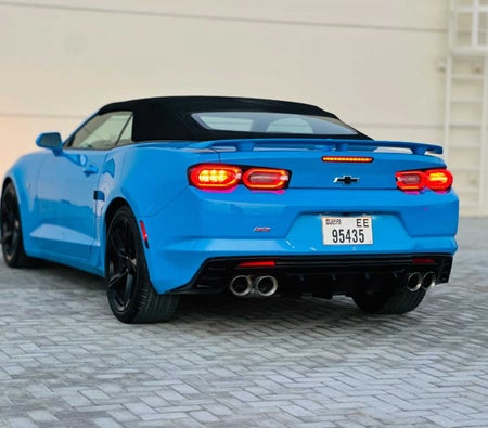 Blue Chevrolet Camaro SS Convertible V8 2023