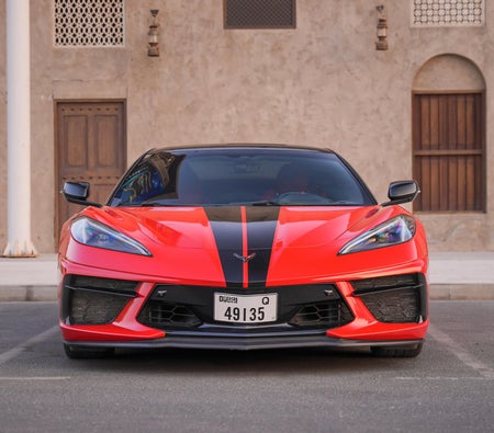 Rouge Chevrolet Corvette C8 Grand Sport Convertible 2023