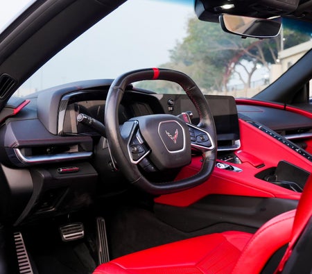 Rouge Chevrolet Corvette C8 Grand Sport Convertible 2023
