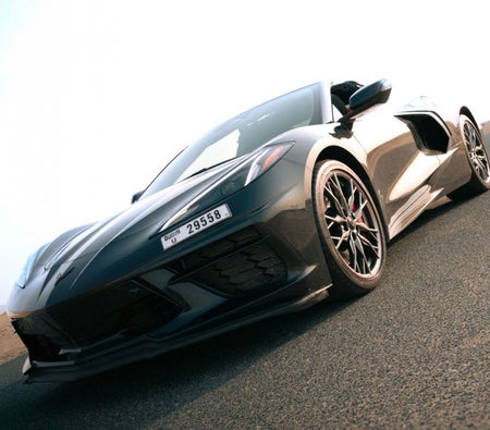 Black Chevrolet Corvette C8 Grand Sport Convertible 2024