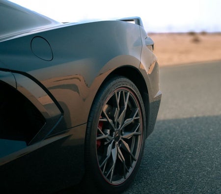 zwart Chevrolet Corvette C8 Grand Sport Convertible 2024