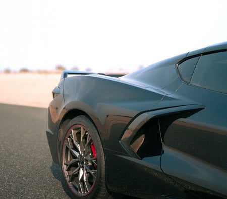 Black Chevrolet Corvette C8 Grand Sport Convertible 2024