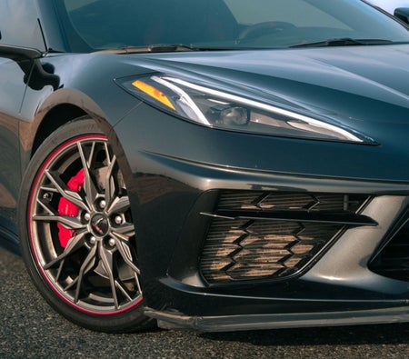 Black Chevrolet Corvette C8 Grand Sport Convertible 2024