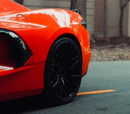 Black Chevrolet Corvette C8 Grand Sport Convertible 2024