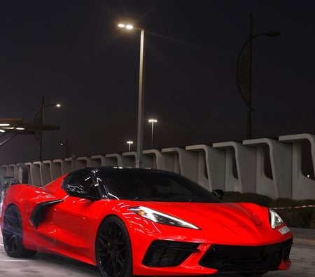 Black Chevrolet Corvette C8 Grand Sport Convertible 2024