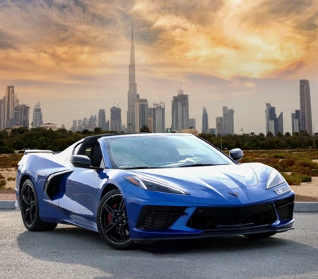 Blu Chevrolet Corvette C8 Stingray Convertible 2020 Blu Chevrolet Corvette C8 Stingray Convertible 2020