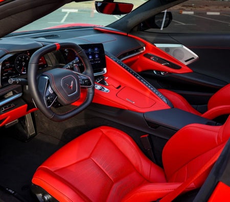 Rosso Chevrolet Corvette C8 Stingray Convertible 2022 Rosso Chevrolet Corvette C8 Stingray Convertible 2022