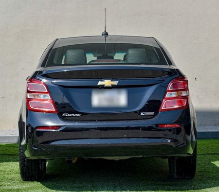 Black Chevrolet Sonic 2019