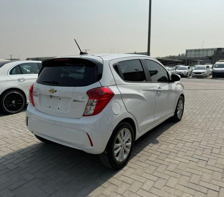 White Chevrolet Spark 2017