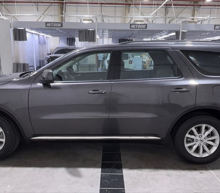 Gray Dodge Durango SXT 2021
