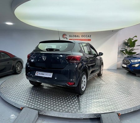Siyah Dacia Sandero 2022