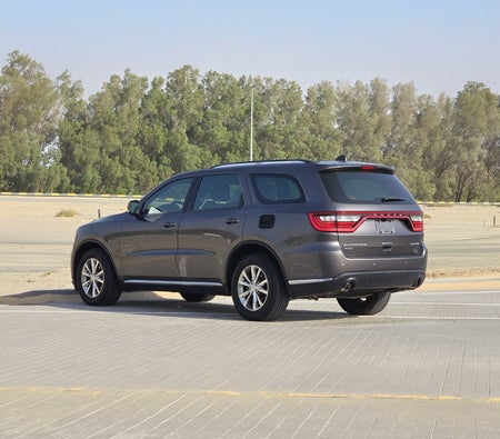 Gray Dodge Durango 2014