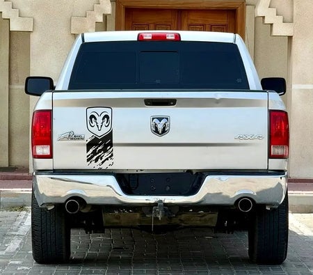 Silver Dodge Ram 1500 SLT 2017