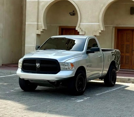 Silver Dodge Ram 1500 SLT 2017
