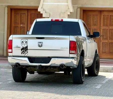 Silver Dodge Ram 1500 SLT 2017
