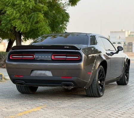 Silver Dodge Challenger 2015