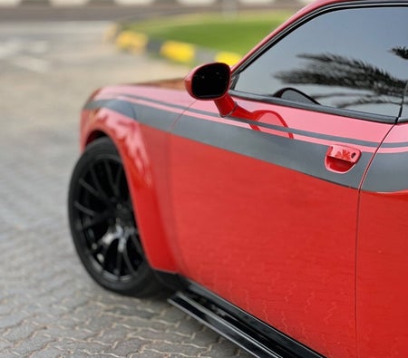 Red Dodge Challenger 2019