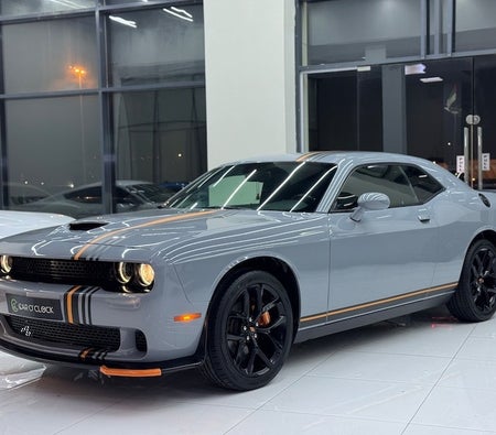 Gray Dodge Challenger SXT 2021