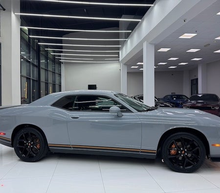 Gray Dodge Challenger SXT 2021