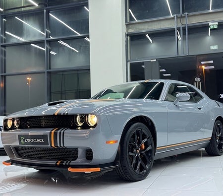 Gray Dodge Challenger SXT 2021