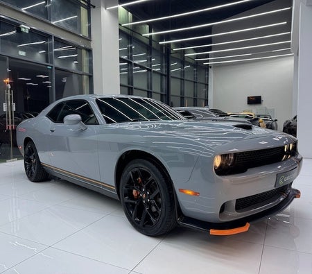 Gray Dodge Challenger SXT 2021