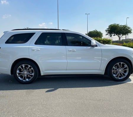 White Dodge Durango GT 2019