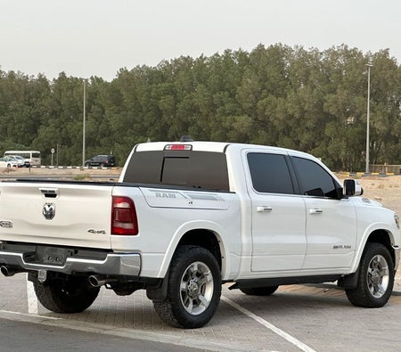 White Dodge Ram Van 2019