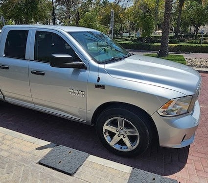 Silver Dodge RAM 1500 Regular Cab 2016