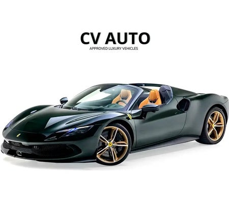 Зеленый Ferrari 296 GTS Standard 2024 год Зеленый Ferrari 296 GTS Standard 2024 год