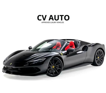 Черный Ferrari 296 GTS Standard 2024 год Черный Ferrari 296 GTS Standard 2024 год