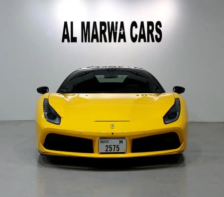 Yellow Ferrari 488 GTB Standard 2016