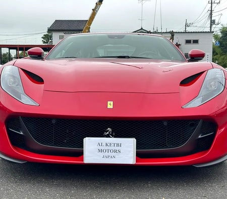 Rouge Ferrari 812 Superfast Standard 2019