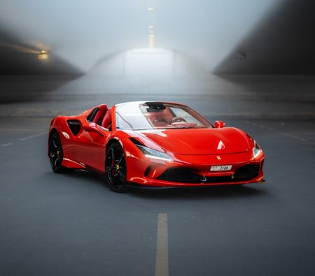 Rent Ferrari F8 Tributo Spider 2022 in Dubai