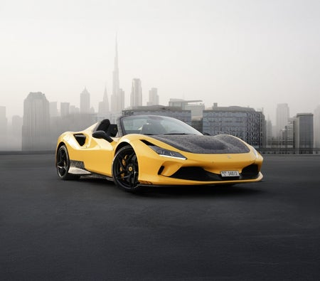 Rent Ferrari F8 Tributo Spider 2022 in Dubai