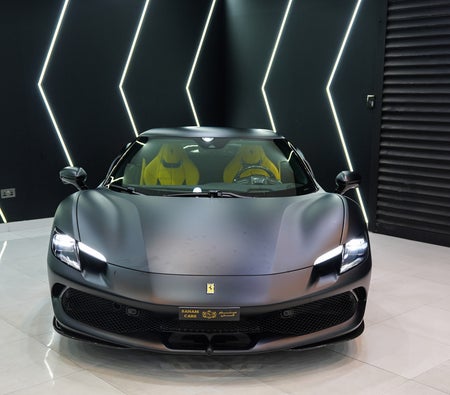 Noir mat Ferrari 296 GTB 2023