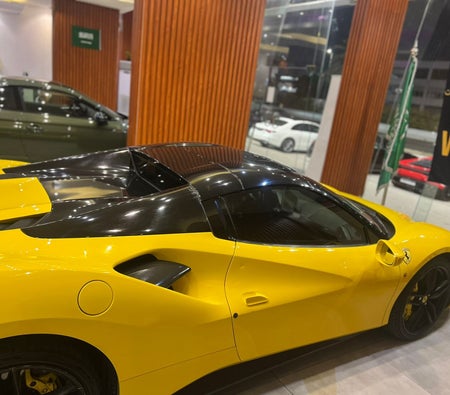 Yellow Ferrari 488 Spider 2018 Yellow Ferrari 488 Spider 2018