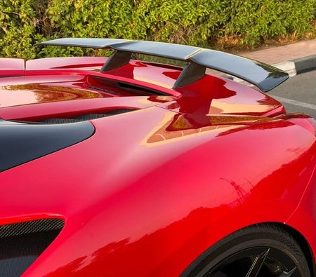 rojo Ferrari 488 Spider 2018