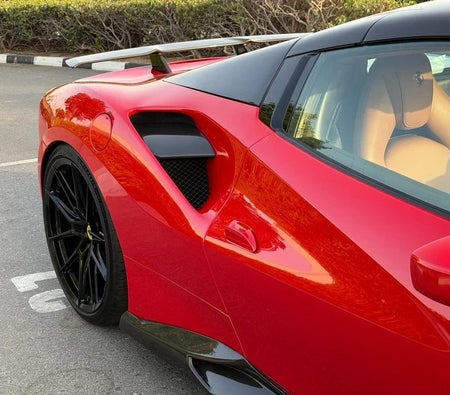 rojo Ferrari 488 Spider 2018